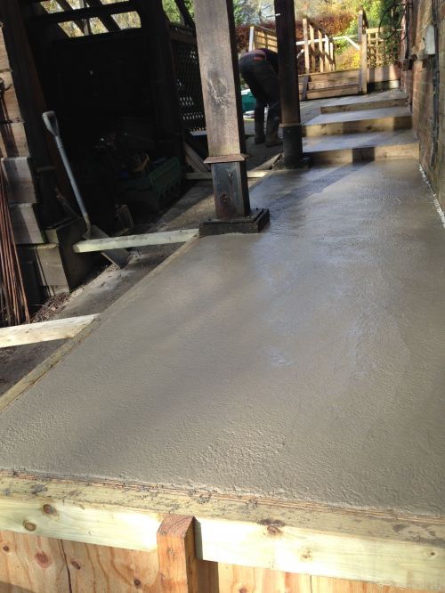 Click Here To Enlarge This Photo Of Concrete Work
