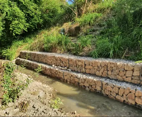 Click Here To Enlarge This Photo Of Gabion Walls