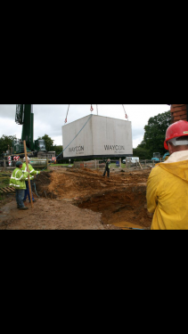 Click Here To Enlarge This Photo Of Cellar Installation