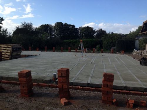 Click Here To Enlarge This Photo Of House Groundworks